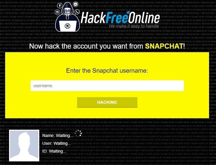 un site de hack Snapchat 